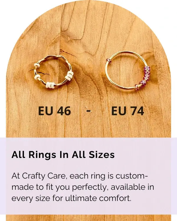 Size Inclusive Anxiety Rings | Fidget Rings