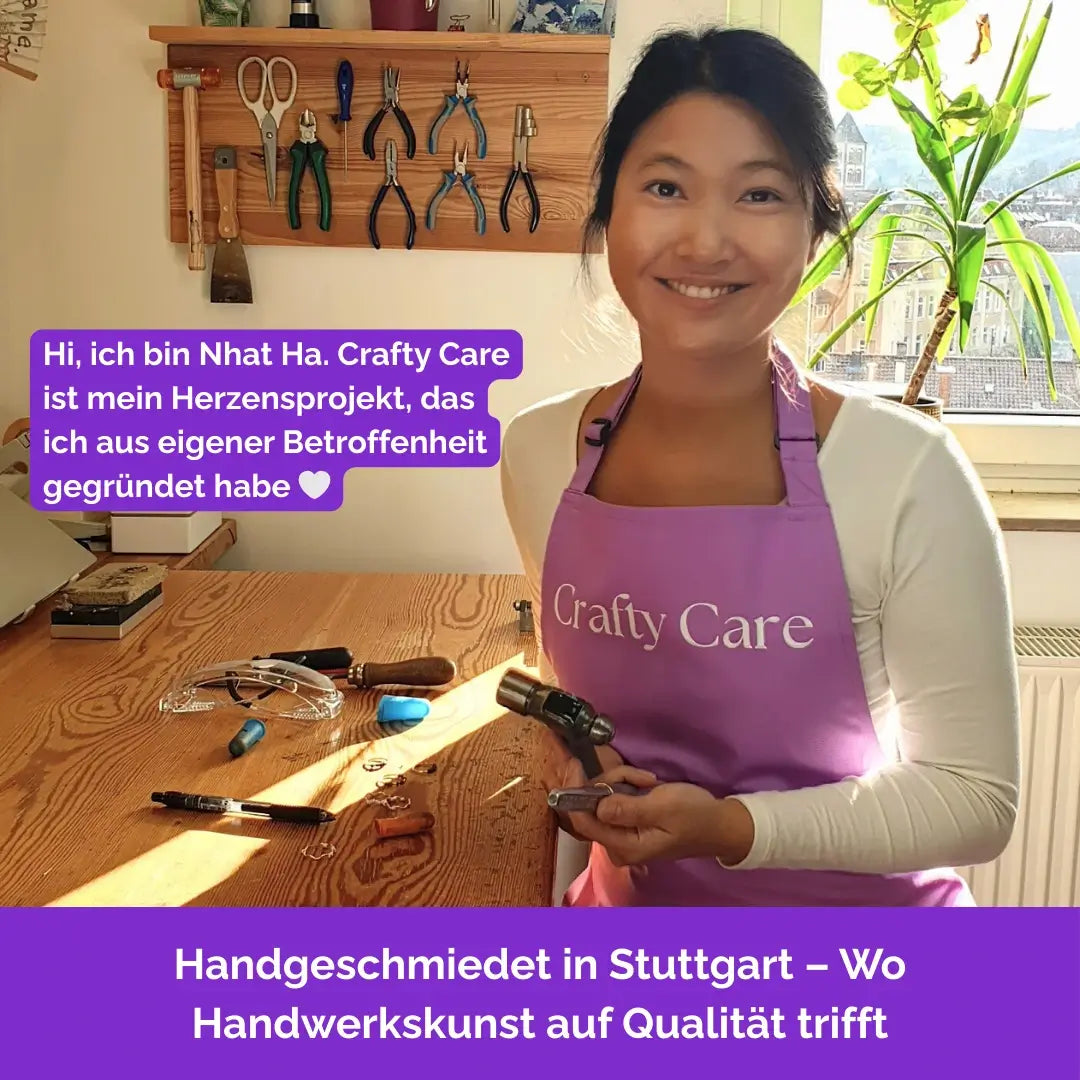 Fidget Ring, Anxiety Ring, Anti Stress Ring aus Deutschland, hergestellt in Deutschland