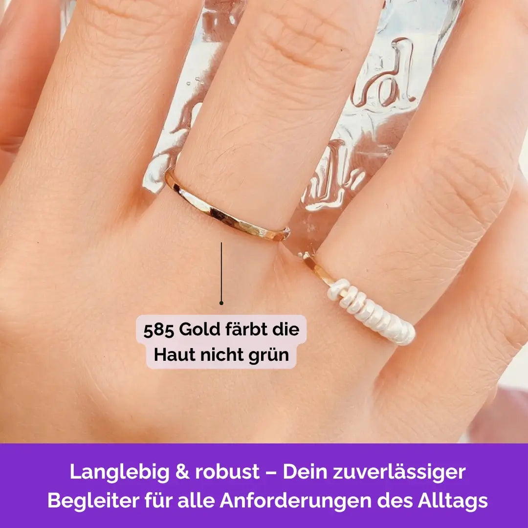 585 Gold Fidget Ring | 14K Echtgold