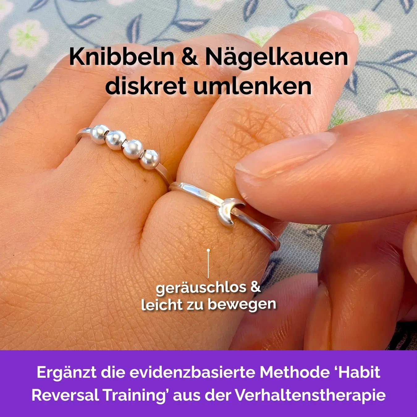 925 Silver Fidget Ring