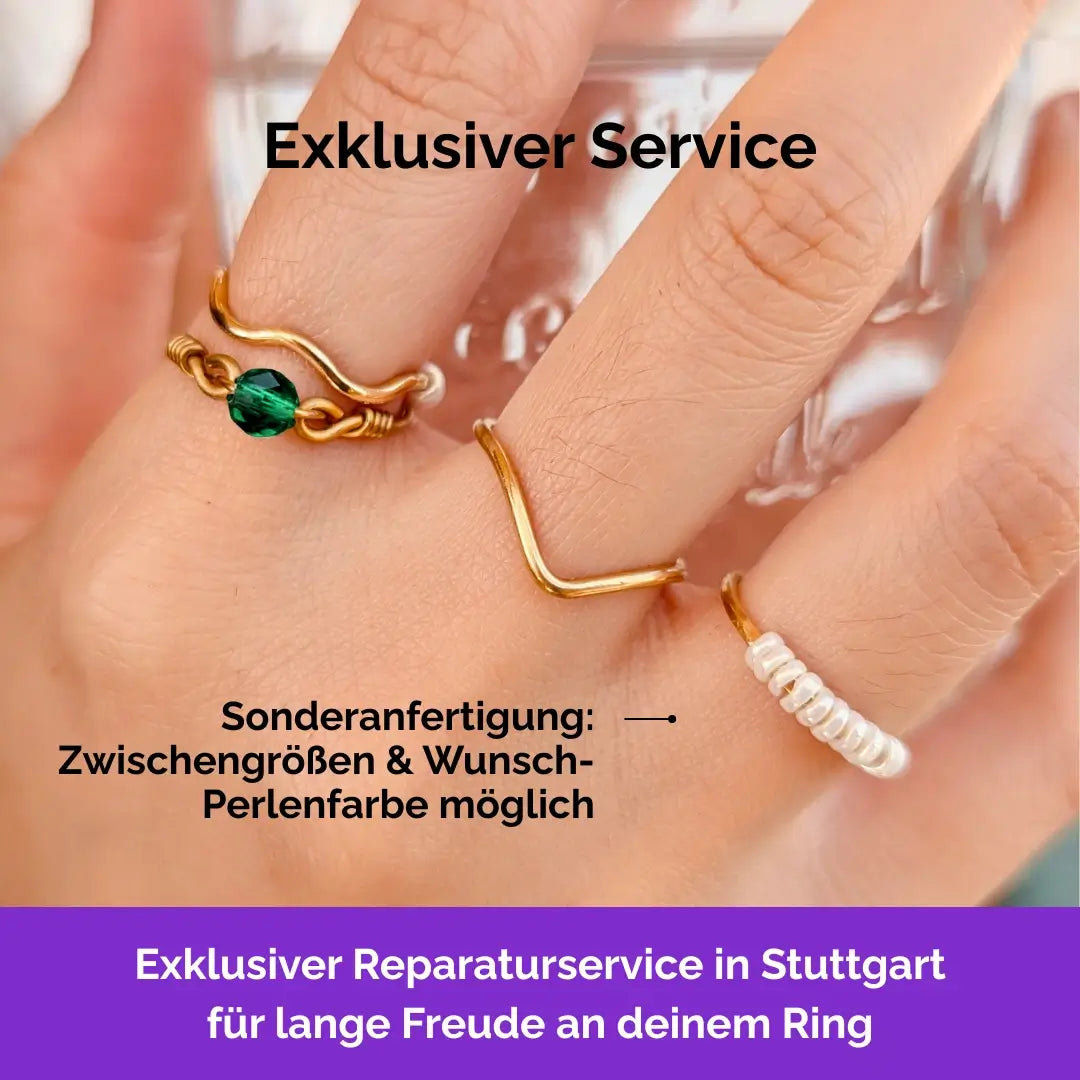Wald Fidget Ring - Exklusiver Service Reparatur Sonderanfertigung made in Germany