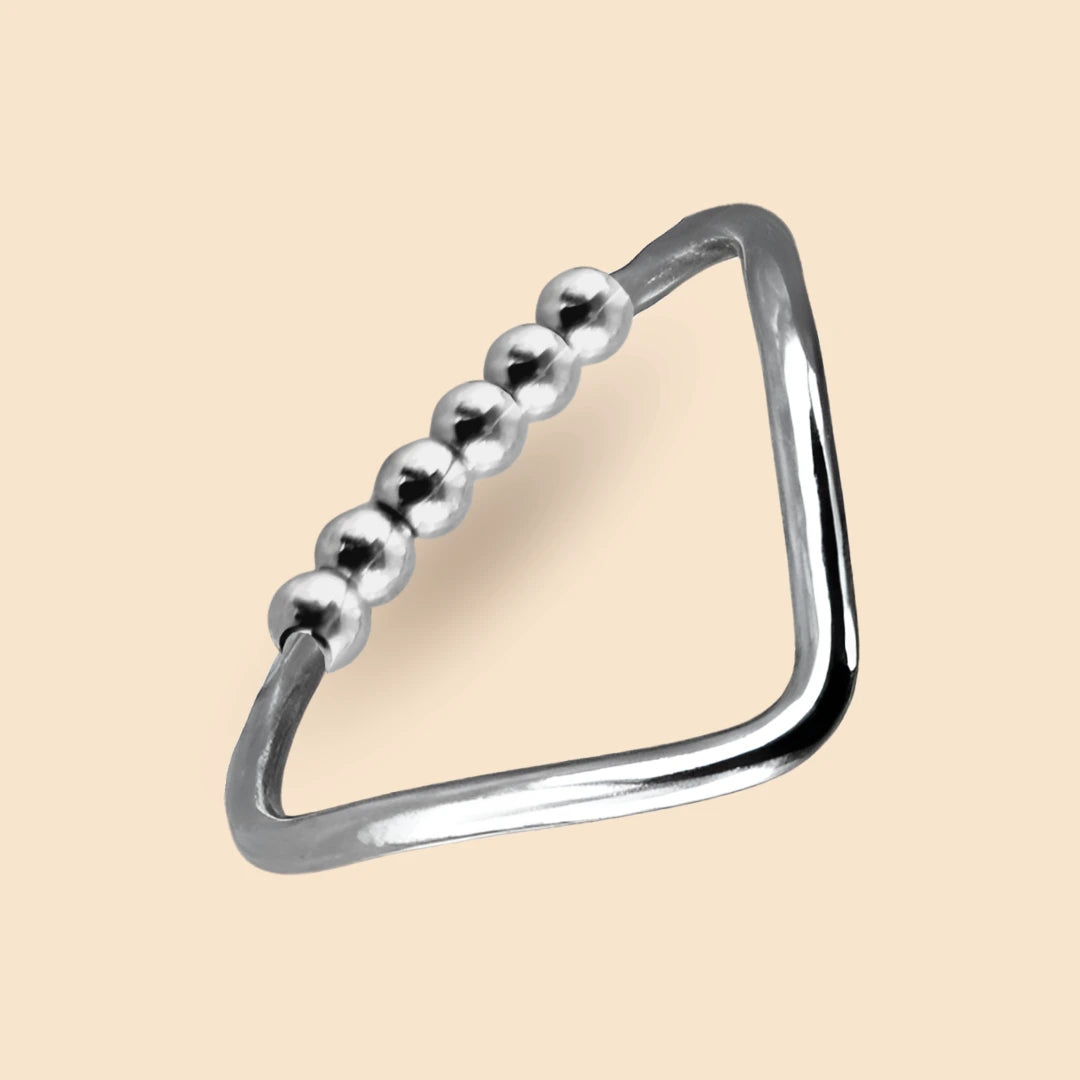 Phoenix Fidget Ring in Silver